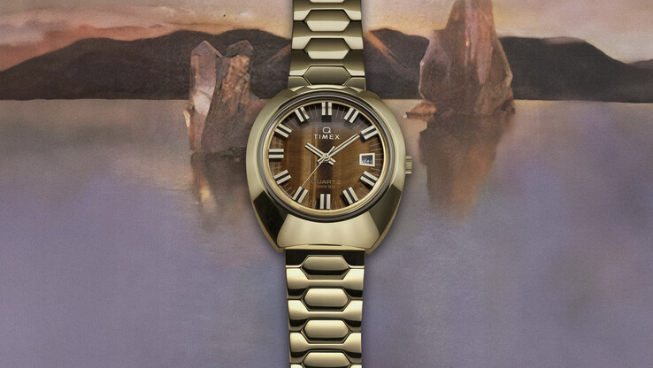 ...et avec un cadran brun. (Source : Timex)