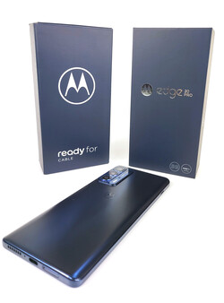 En examen : Motorola Edge 20 Pro. Appareil de test fourni par Motorola Allemagne