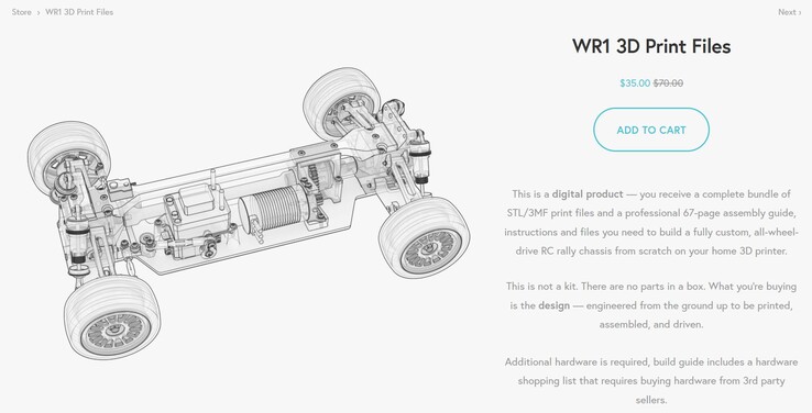 35 $ pour les fichiers d'impression