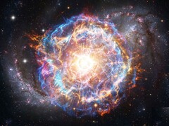 Image conceptuelle d'une supernova