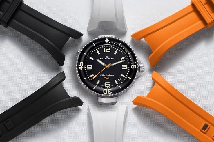La Fifty Fathoms Tech de Blancpain est étanche à 300 m (30 bars) (Source : Blancpain)