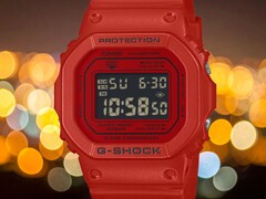 La nouvelle G-Shock de Casio, lanterne rouge, pourrait avoir un design similaire à celui de la DW-5600RRB-4 (ci-dessus)