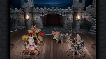 Modèles de personnages de Final Fantasy 9 présentés lors de la sortie sur PC (Image source : Steam)