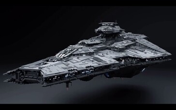 Notre image de référence SHIP-001 du navire construit en briques, capture d'écran tirée de notre première vidéo