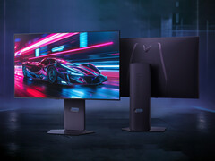 L'UltraGear OLED 32GX850A est équipé d'un pied réglable. (Source de l'image : LG)