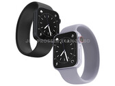 Les rumeurs d'un design plat sont revenues pour la Watch Series 8. (Image source : Jon Prosser &amp; Ian Zelbo)