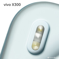 Rendu du flash zoom à double focalisation du Vivo X300. (Source de l&#039;image : Han Bo Xiao)