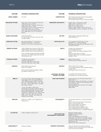 Dell XPS 14 : Spécifications