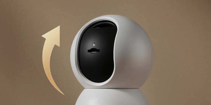 L'appareil photo intelligent C500 de Xiaomi est doté d'un obturateur de confidentialité. (Source de l'image : Xiaomi)