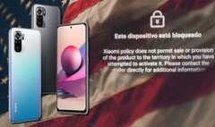 Le texte en espagnol indique