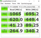HP ProBook x360 440 G1 - CrystalDiskMark 3 (SSD).