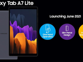 Une prétendue affiche officielle de la Tab A7 Lite. (Source : Voice)