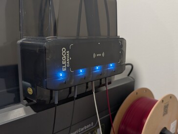 Le système Canvas est installé en haut à droite de l'imprimante.