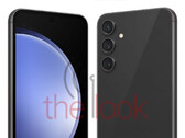 Le Galaxy S23 FE dans sa finition noire. (Source de l'image : The Tech Outlook)