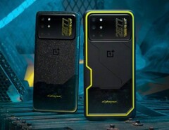 OnePlus s'est donné à fond dans le nouveau 8T Cyberpunk 2077 Special Edition. (Image : OnePlus)