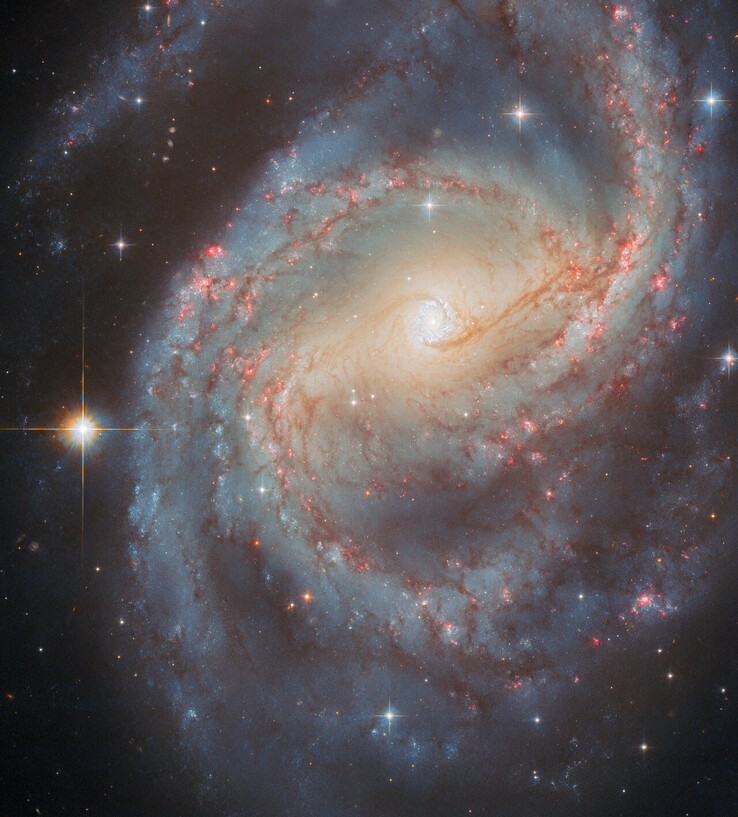 Dernière image Hubble de NGC 6951 (Source de l'image : ESA/Hubble, NASA, L. C. Ho, G. Brammer, A. Filippenko, et C. Kilpatrick)