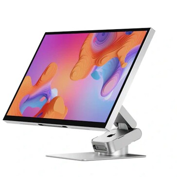 Le Mac Mini peut être monté. (Source de l'image : Alogic)