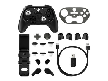 Accessoires interchangeables pour le contrôleur.