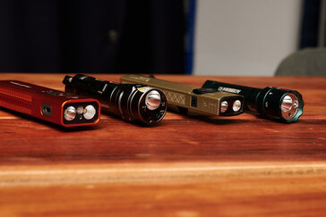 4 lampes torches de Fenix, Loop Gear, Olight et Acebeam