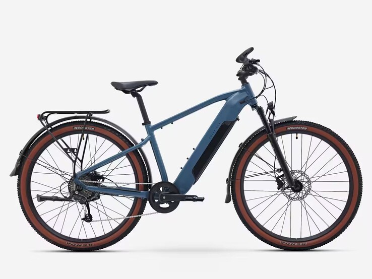 Une image du nouveau vélo électrique tout-terrain Decathlon Rockrider E-EXPL 100 LTD.