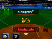 Une capture d'écran montrant l'équipe secrète de Ken Griffey Jr's Winning Run sur Nintendo 64