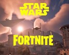 La bannière de Star Wars et de Fortnite est affichée