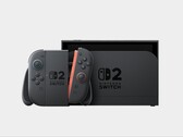 Nintendo Switch 2 connectée à la manette Joy-Con 2. (Source de l'image : Nintendo)