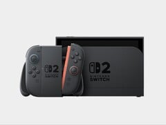 Nintendo Switch 2 connectée à la manette Joy-Con 2. (Source de l&#039;image : Nintendo)