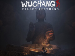 Wuchang : La bannière Fallen Feathers avec le logo est montrée (Source de l&#039;image : 505 Games avec modifications)