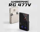 L'Anbernic RG477V dans ses deux couleurs de lancement. (Source de l'image : Anbernic - édité)