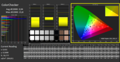 CalMAN - ColorChecker (calibré)