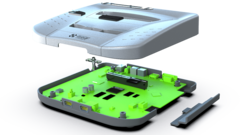 Le Neptune GF-1 supportera également le matériel SEGA CD grâce à un slot d'extension. (Source de l'image : GamesCare)