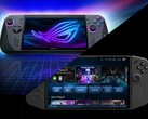 Asus ROG Ally X (en haut) et Lenovo Legion Go (en bas).