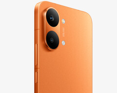 Le Redmi Turbo 5 Max dans le coloris Sun Orange