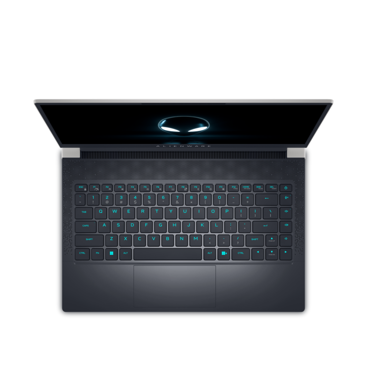 Alienware x14 top (image via Dell)