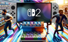 La révélation de la Nintendo Switch 2 devrait être suivie de près par une ruée sur les précommandes. (Source de l&#039;image : DALL-E 3-generated/eian - édité)