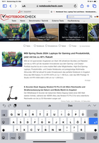 Apple revue de l'iPad Air 11 (2024)