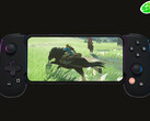 Le dev recommande de passer à un autre émulateur Nintendo Switch appelé Eden. Photo : un téléphone émulant un jeu Switch (source d'image : Backbone, Nintendo, et Sudachi - édité) 