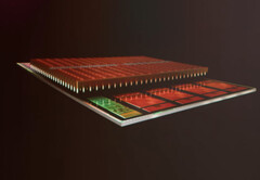 Pile de cache L3 3D sur les processeurs Zen3+ (Image Source : AMD)