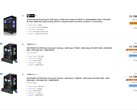 Des PC pré-construits équipés de Radeon RX 9070 et 9070 XT ont été listés sur Newegg. (Source de l'image : @Olrak29_ via X)