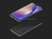 Un rendu du "Galaxy A55". (Source : OnLeaks x MySmartPrice)