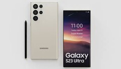 Selon les rumeurs, la série Samsung Galaxy S23 présenterait un design plus proche de celui des Note avec des changements esthétiques minimes. (Image source : Technizo Concept)