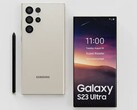 Selon les rumeurs, la série Samsung Galaxy S23 présenterait un design plus proche de celui des Note avec des changements esthétiques minimes. (Image source : Technizo Concept)
