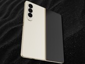 Il a été rapporté que le Galaxy Z Fold5 sera sans rides par rapport au Z Fold4. (Image source : Samsung &amp; Unsplash - edited)