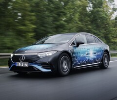 La Mercedes EQB électrique a effectué un parcours d&#039;essai de 750 miles avec une seule charge (Image source : Mercedes Benz)