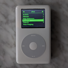 Le sPot a revitalisé un iPod vieillissant. (Source de l&#039;image : Guy Dupont)