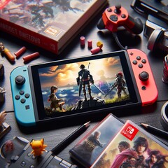 La Nintendo Switch s&#039;est vendue à 139 millions d&#039;unités à ce jour. (Source : Image générée avec AI)