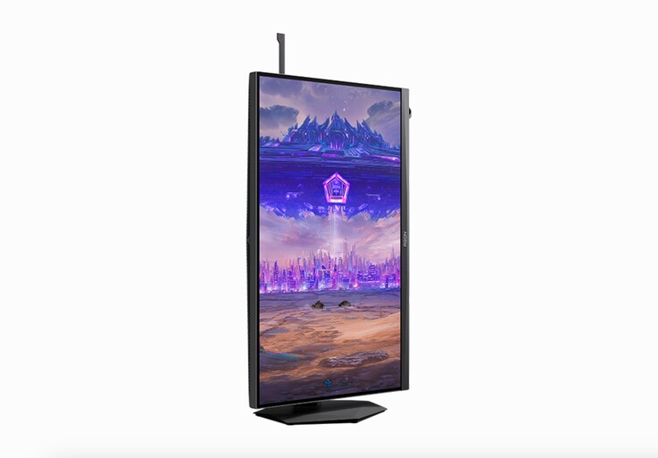L'écran AOC Agon Pro peut également pivoter à 90°.