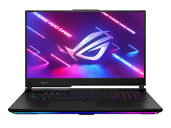 En revue : Asus ROG Strix Scar 17 G733PY-XS96. Unité de test fournie par Asus