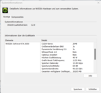 Informations sur le système Nvidia